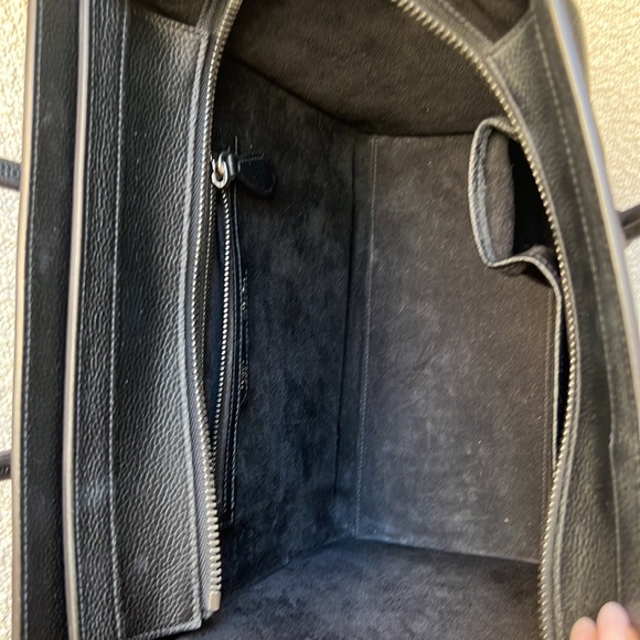 MICRO LUGGAGE HANDBAG IN DRUMMED CALFSKIN
BLACK - Picture 8 of 12